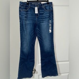 American eagle womens stretch kick boot jeans